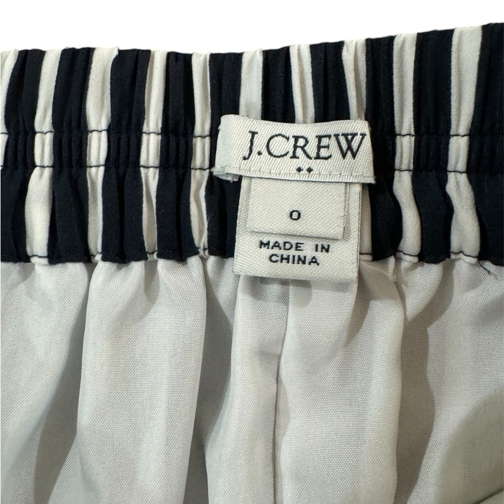 J. Crew Skirt -‎ Blue and White Stripe - Picture 3 of 3